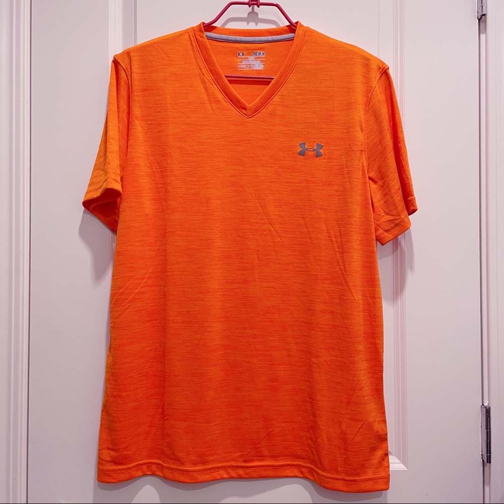 NWT Under Armour UA men's Tee short sleeve Orange